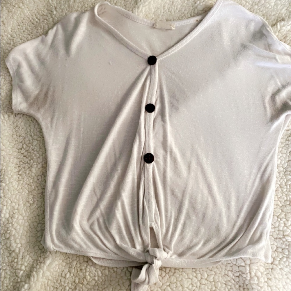 H&M White Top/Size Small